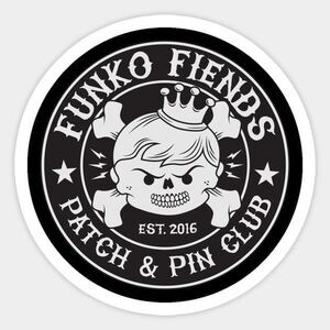 Funko Fiends OG Shirt Sticker 10"